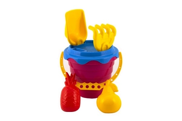 Set pour sable - seau avec accessoires