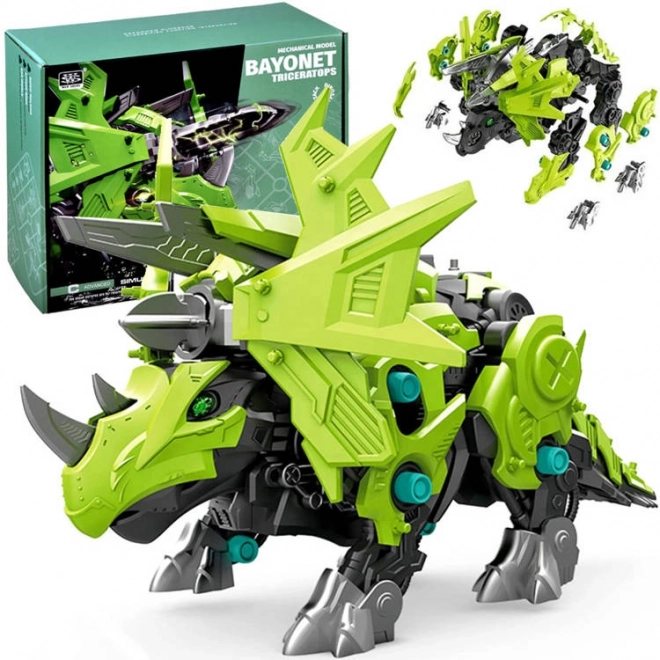 Modèle mobile de robot mécanique Triceratops