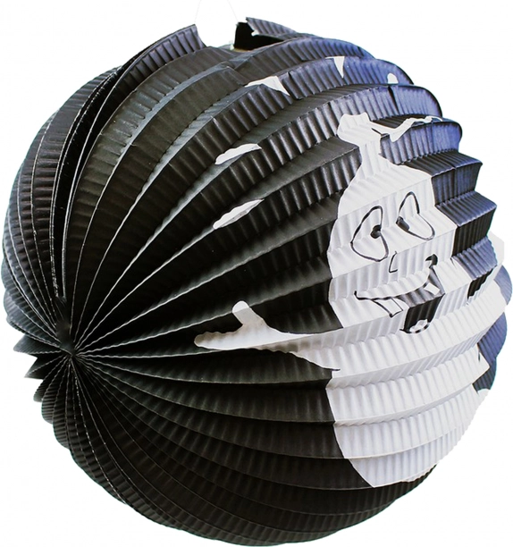 Lanterne en papier fantôme 25 cm