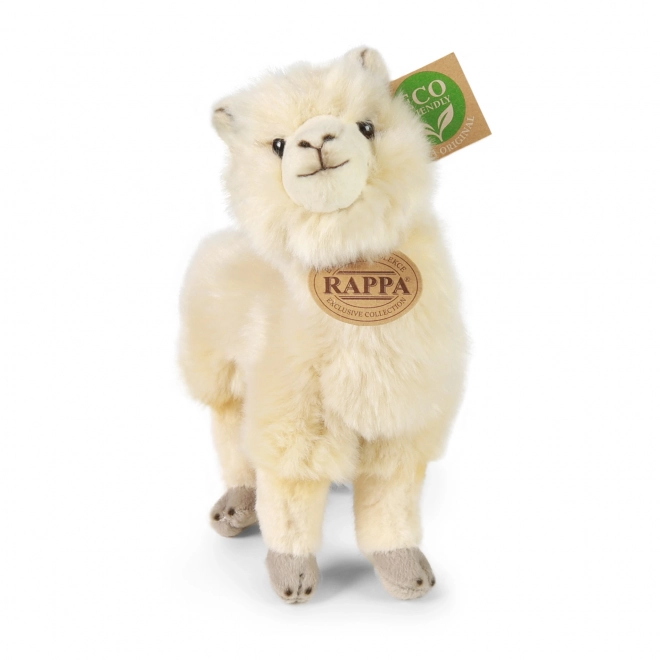 Rappa Peluche lama Alpaca debout 23 cm ÉCOLOGIQUE