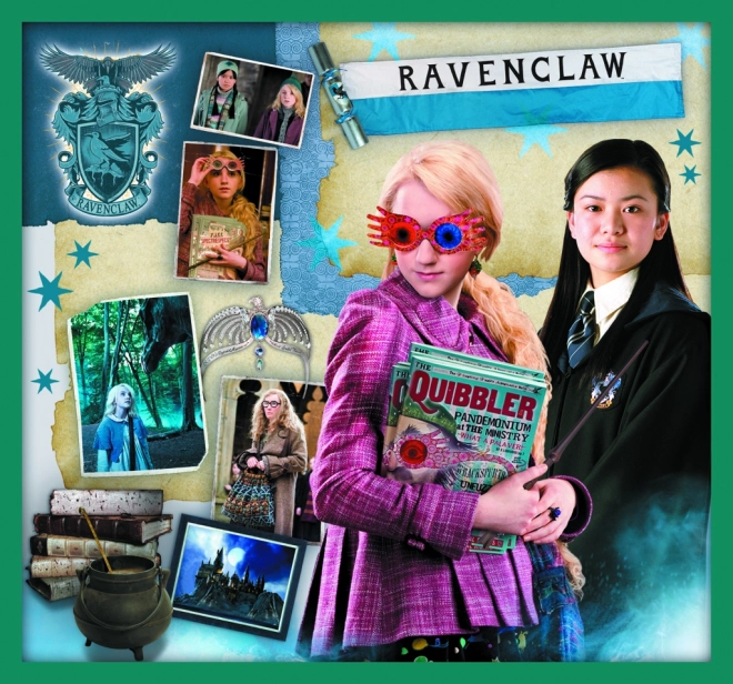 Puzzle Harry Potter - Dans le monde d'Harry Potter 10 en 1