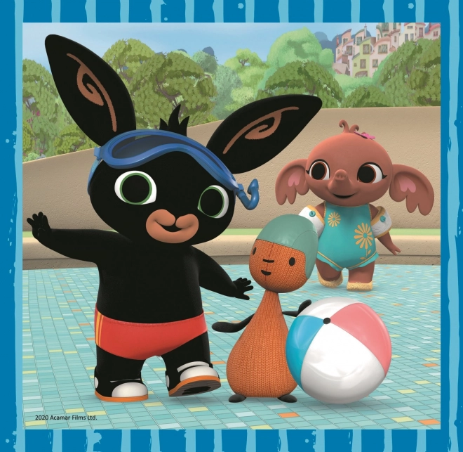 Puzzle Bing Lapin - Amusement avec les amis