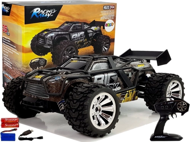 Voiture RC tout-terrain de course avec télécommande