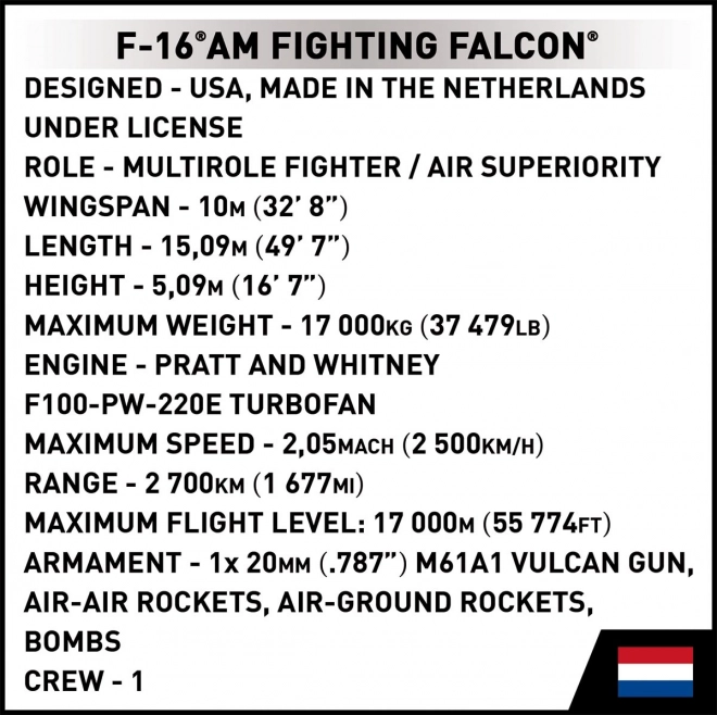 Maquette F-16 AM Fighting Falcon
