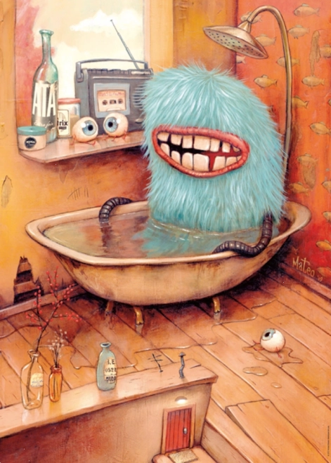 HEYE Puzzle Zozoville : Dans la baignoire 1000 pièces