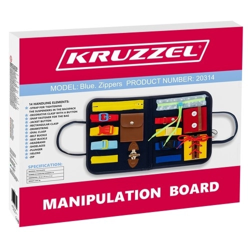 Planche sensorielle de manipulation - trousse éducative