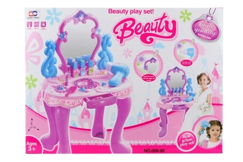 Table de toilette à piles