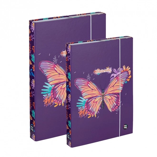 Boîte A4+A5 Papillon