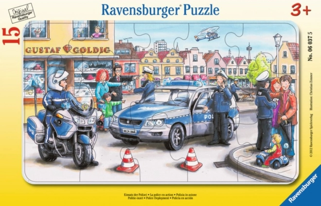 Puzzle RAVENSBURGER Police 15 pièces