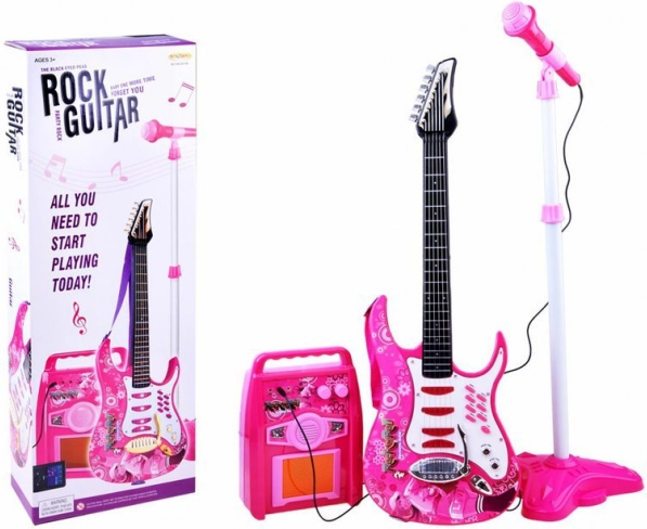 Guitare avec haut-parleur intégré