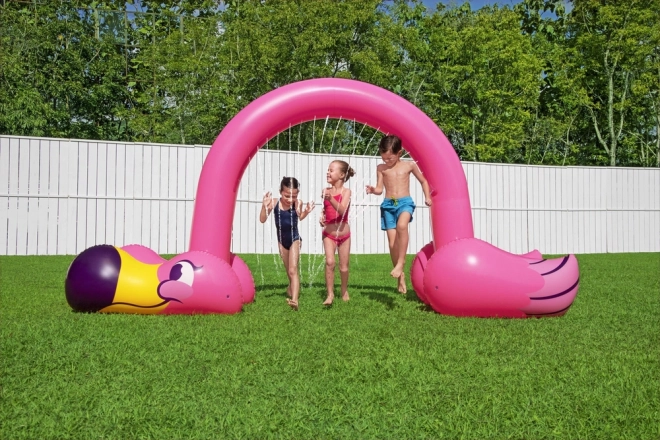 Arc d’eau rafraîchissant pour toute la famille