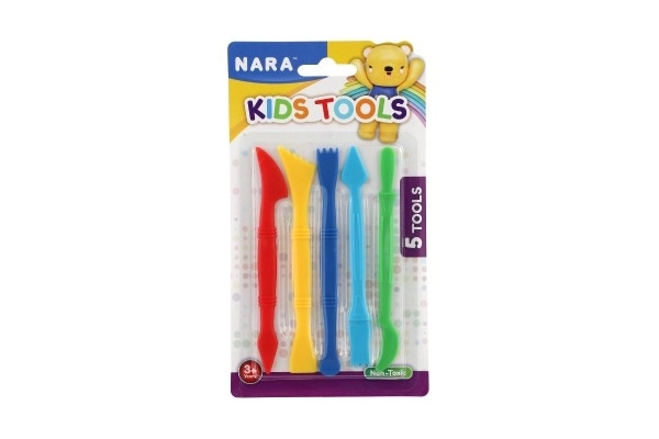 Ensemble d'outils de modélisation en plastique Nara 5 pièces