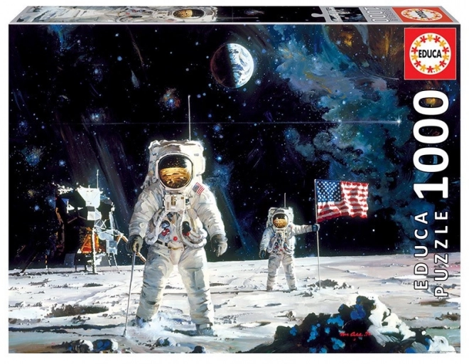 Educa Puzzle Premiers hommes sur la Lune 1000 pièces
