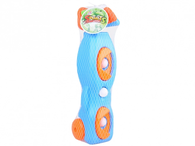 Ensemble de minigolf avec support et accessoires