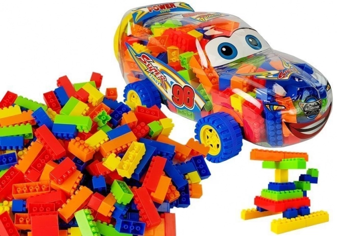 Blocs de construction en bocal Voiture 35 cm 205 pièces