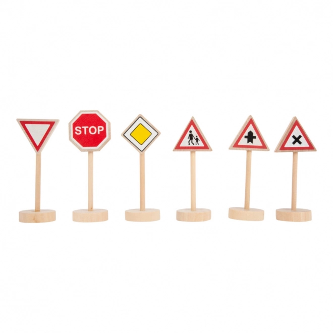 Ensemble de panneaux de signalisation Small Foot 25 pièces