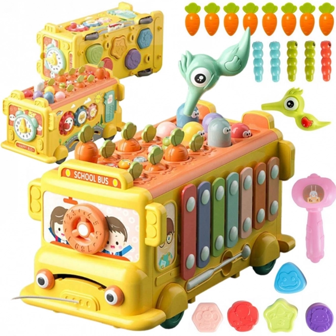 Autobus Montessori Interactif 6 en 1