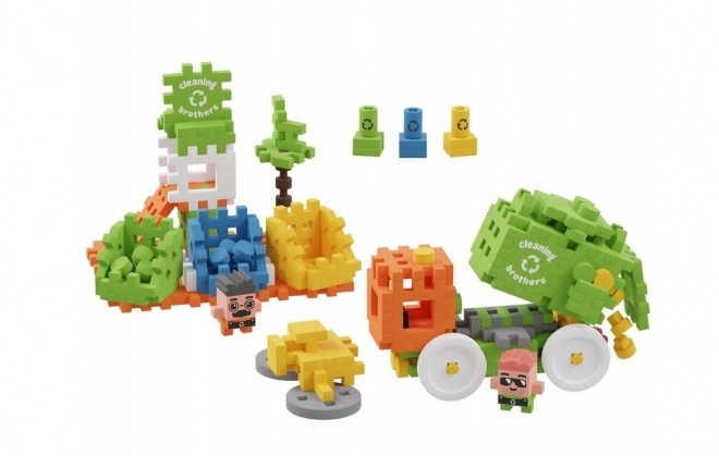 Kit de construction Mini Wafle - Décharge 148 pièces