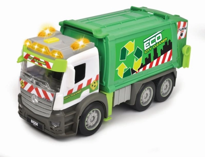Camion de poubelle Mercedes 26 cm