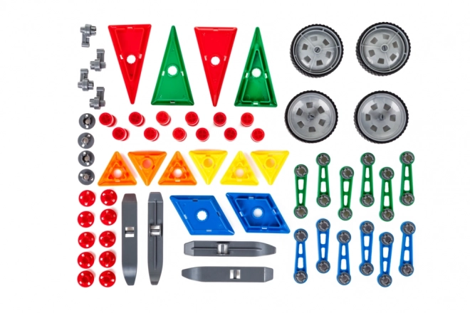 Jeu de construction magnétique pour enfants Magical Magnet 162 pièces