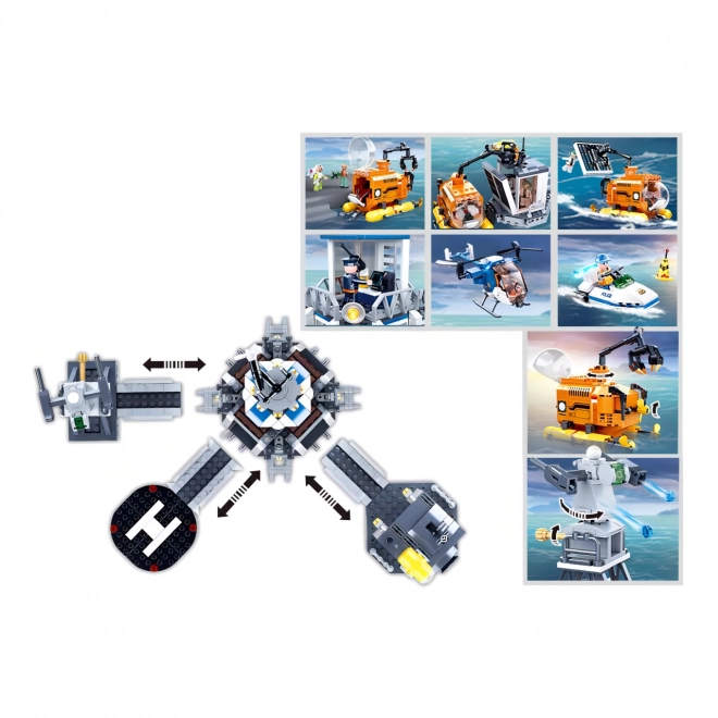 Jeu de construction Prison pour super-vilains