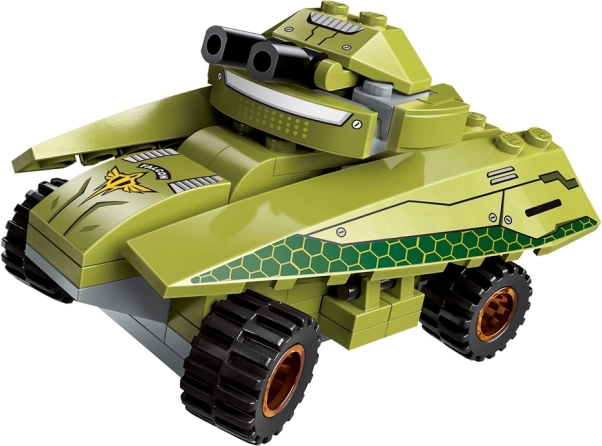 Qman Thunder Expedition Battle Car véhicule blindé Magnetic Storm