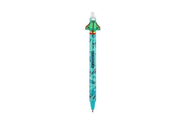 Stylo/bille effaçable véhicule 0,5 plastique bleu 6 couleurs