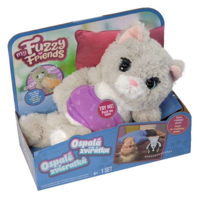 Mes Amis Pelucheux chaton endormi