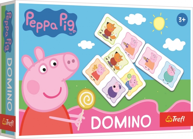 Dominos en papier Petit Cochon Peppa
