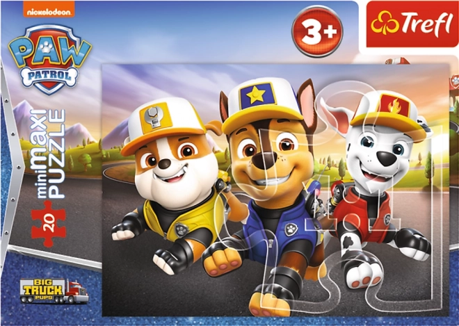 Puzzle Pat'Patrouille miniMAXI 20 pièces