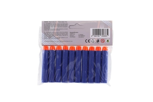 Munitions en mousse de rechange pour pistolet Nerf - 10 pièces