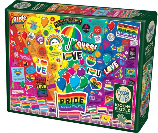 Puzzle COBBLE HILL Fierté 1000 pièces