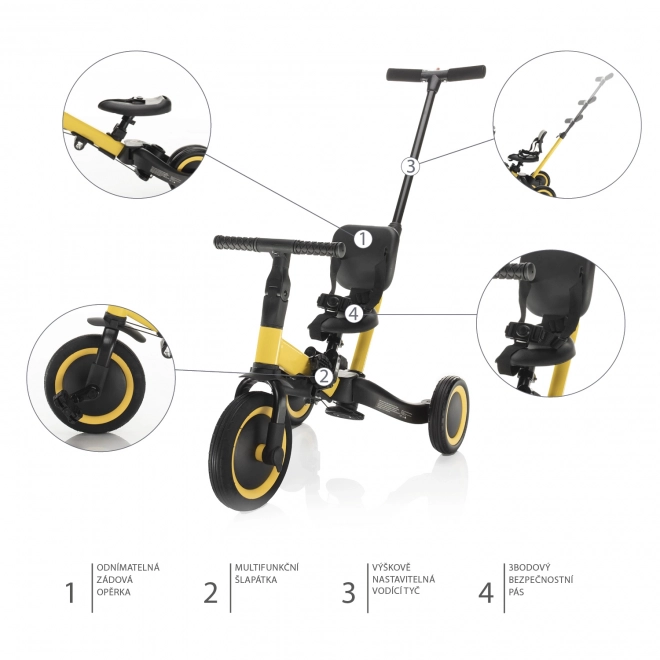Tricycle Razor 3v1, Gris Lunaire