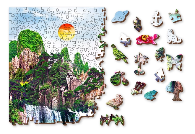 Puzzle réversible 2-en-1