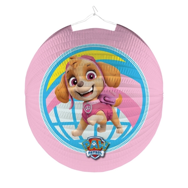 Lampion rond Pat' Patrouille pour filles