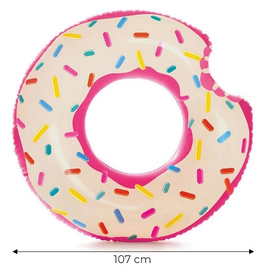 Bouée beignet gonflable 1,07 m x 99 cm
