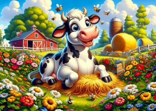 Puzzle Vachette Mignonne et Amis 50 pièces