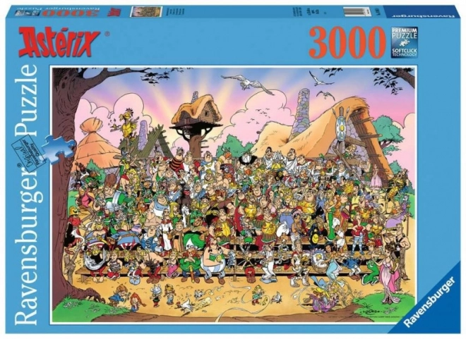 Puzzle Ravensburger Astérix et Obélix : Photo de famille 3000 pièces