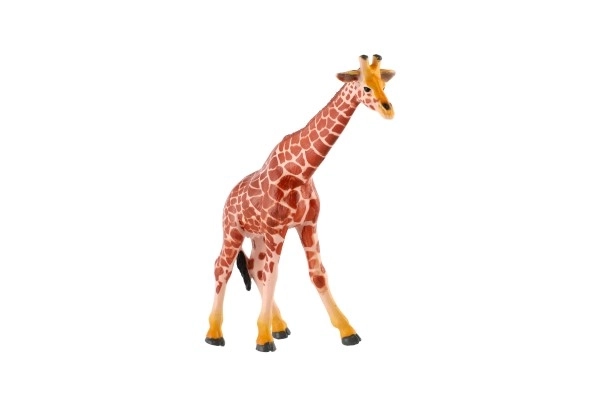 girafe en plastique maillée de 17 cm en sachet