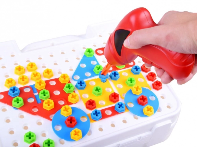 Blocs de construction avec perceuse 268 pièces