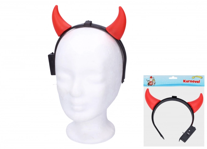 cornes lumineuses du diable