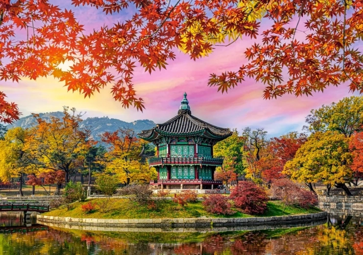 Puzzle Palais de Gyeongbokgung, Corée du Sud 500 pièces