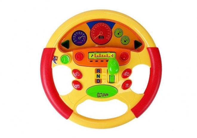 Volant éducatif pour bébés avec effets sonores et lumineux