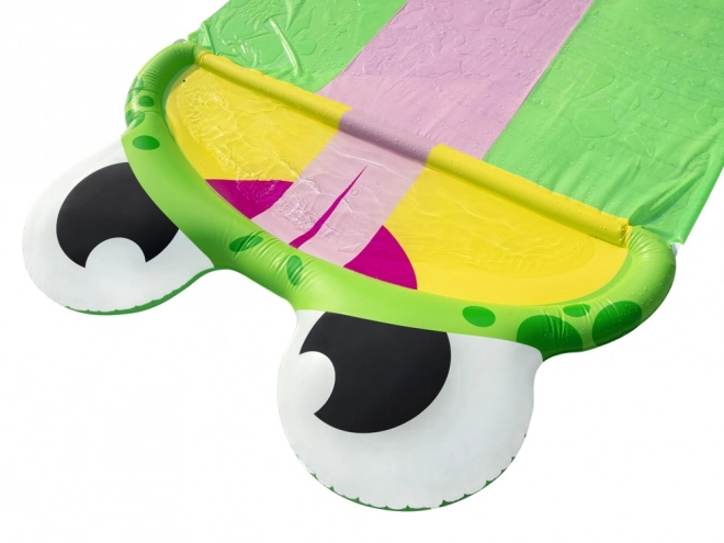 Toboggan aquatique triple Bestway H2O GO! 488 cm grenouille