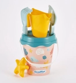 Seau à sable Pacific avec arrosoir et accessoires 17 cm