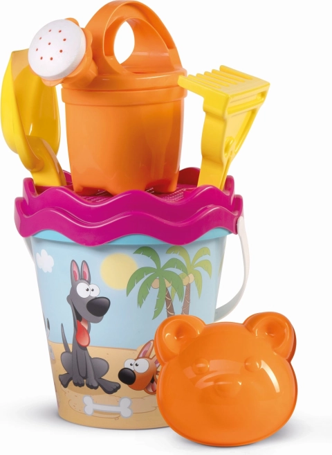 Androni ensemble pour le sable Chien joueur avec arrosoir