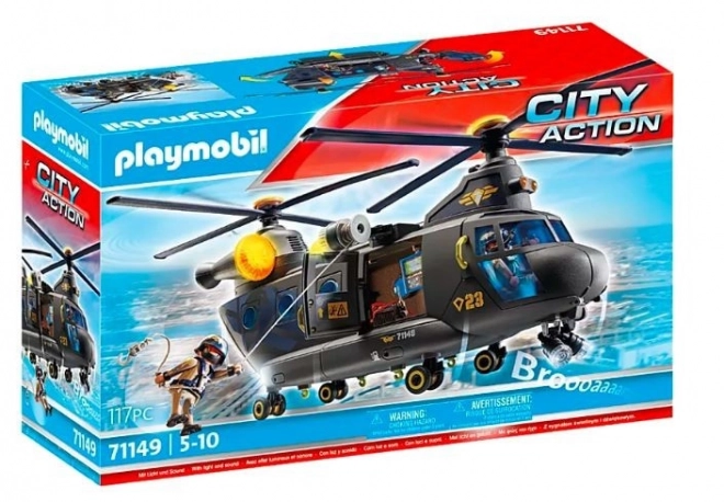 Hélicoptère de sauvetage Playmobil City Action