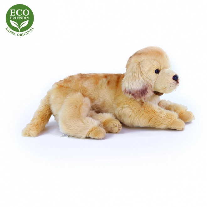Rappa Chien en peluche Retriever doré allongé 32 cm ECO-FRIENDLY