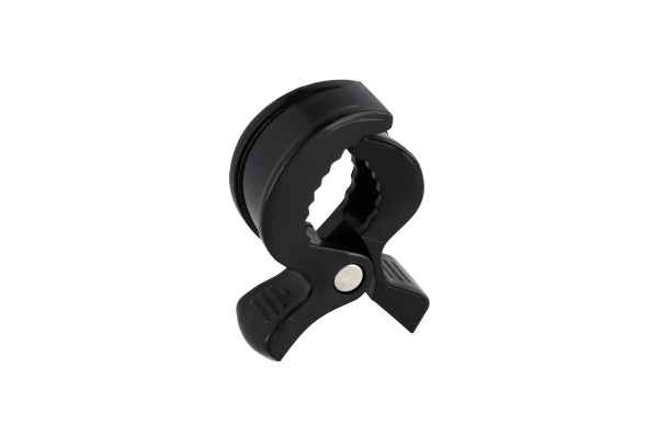 Pinces pour poussette noir et blanc - 2 pièces