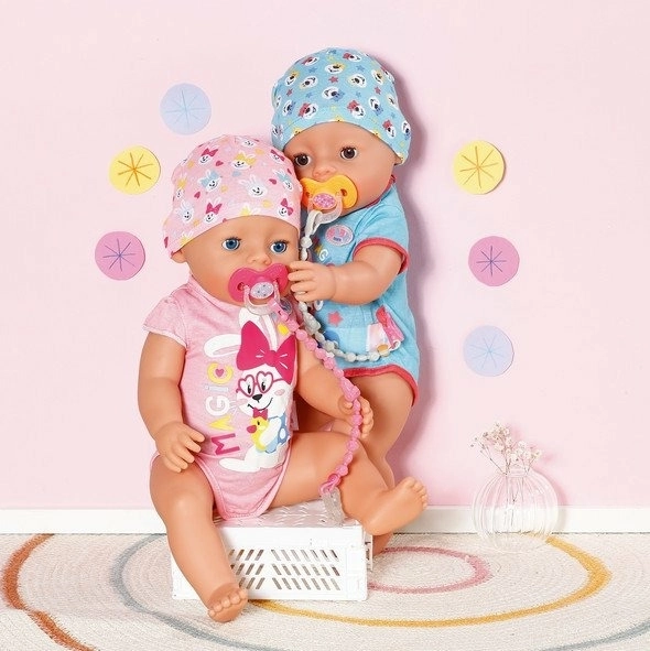 Sucette magique avec pince pour poupées BABY born